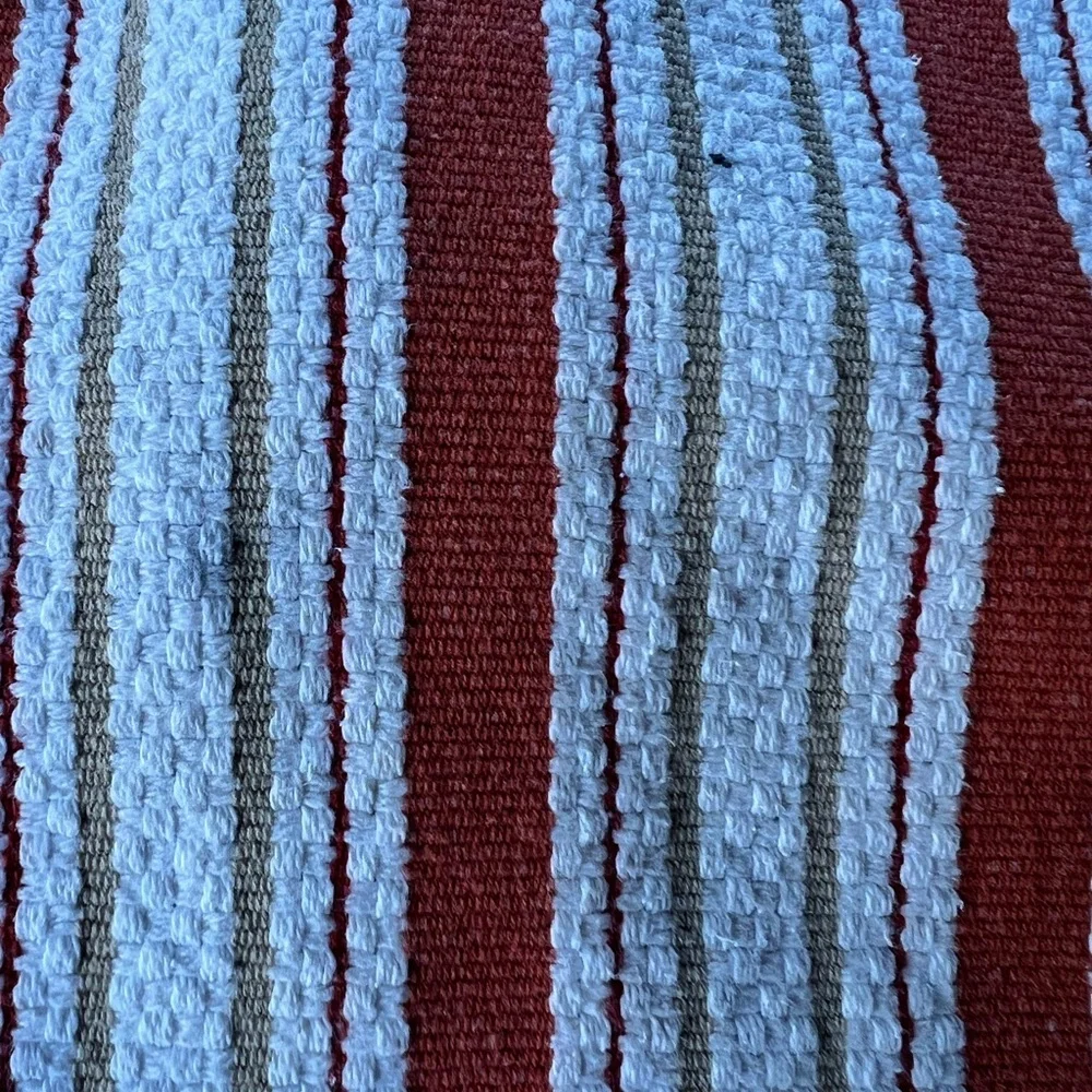 Williams Sonoma Orange and White Striped Kitchen Towels​